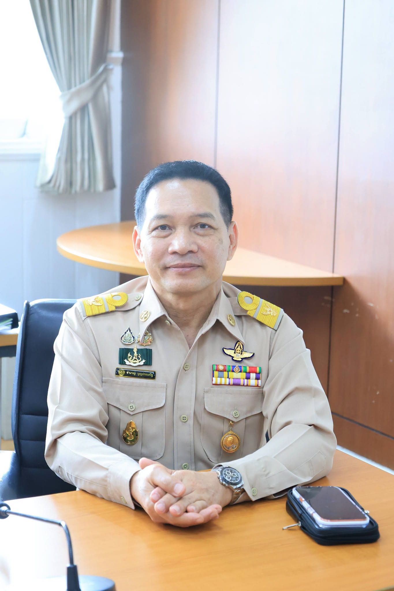 title - คณะผู้บริหาร ส.ป.ก. แสดงความยินดี เนื่องในโอกาส ปลัดกระทรวงเกษตรและสหกรณ์ เข้ารับตำแหน่งใหม่